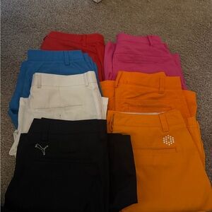 Puma mens Vibrant shorts - Black, Blue, White, Red, Pink, Orange